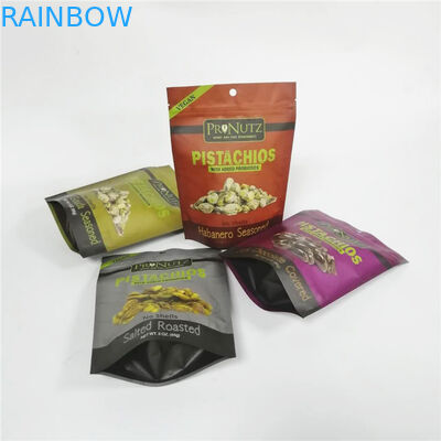 Aluminiumfolievakuumzipverschluss-Plastik-Verpacken steht oben die Beutelnahrungsmittelnüsse, die Plastiktasche verpacken