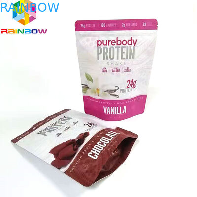 Wiederverwendbar stehen Sie oben Beutel mit reißverschlussbeutelflachdrucktaschen Nahrungsmittelspeichers des mit Reißverschluss Verpacken