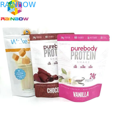 Wiederverwendbar stehen Sie oben Beutel mit reißverschlussbeutelflachdrucktaschen Nahrungsmittelspeichers des mit Reißverschluss Verpacken