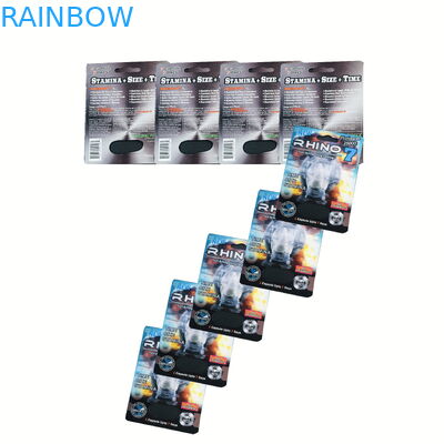 Verpackenkasten für natürliche große Größen-Pillen-männliches Erweiterungs-Kapsel KRÄUTERNASHORN 7