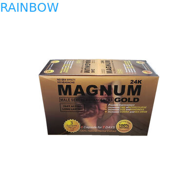 Fertigen Sie Blasen-Karten-Verpackung für das männliche Verbesserungs-Pillen- oder Nashorn-Pillenplastikblasenverpacken kundenspezifisch an