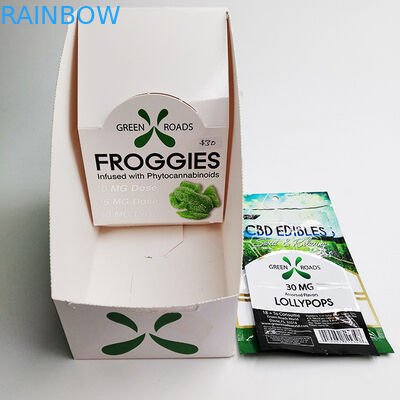 Fertigen Sie Druck-Papierschaukarton für kratom Taschen-Anzeigenfaltschachtel für Kartenanzeige kundenspezifisch an