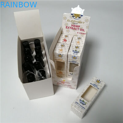 Fertigen Sie Druck-Papierschaukarton für kratom Taschen-Anzeigenfaltschachtel für Kartenanzeige kundenspezifisch an