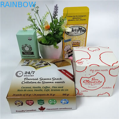 Soem-Kuchenpapierkasten, der das Papierverpackungs-Verpacken der Lebensmittel der hohen Qualität 350g verpackt