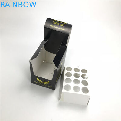 Prägeartiger Druckpapier-Kasten für Produkte der Öl-Flaschen-Energie-CBD Schaukarton mit Einsatz