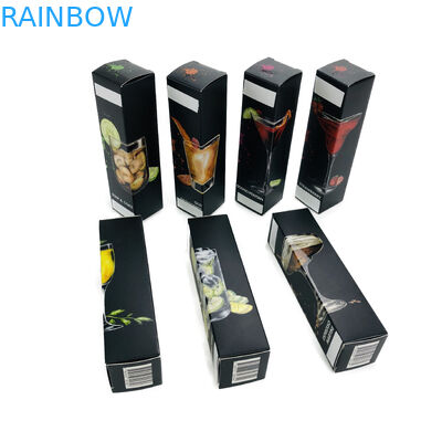 Matte Finish Lightweight Paper Box, der faltbare Farbe des Kasten-CMYK für Getränke verpackt