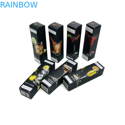 Matte Finish Lightweight Paper Box, der faltbare Farbe des Kasten-CMYK für Getränke verpackt