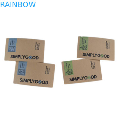 Umweltfreundlicher bunter Druckentwurf fertigte Kraftpapier-Papiertüten besonders an