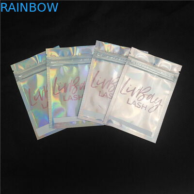 Kundenspezifischer Taschen-Lippenglanz Logo Laser Cosmetic Packagings einlagiger peitscht die Flasche des ätherischen Öls, die Doypack-Tasche verpackt