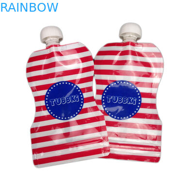 Materieller Tüllen-Beutel Ny, der für Flüssigkeit mit kleiner Kappe/Düse verpackt