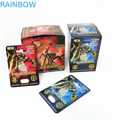 Männliche Verbesserungsblasenpille nach Maß, die rosa Pussycatkartenkasten verpackt