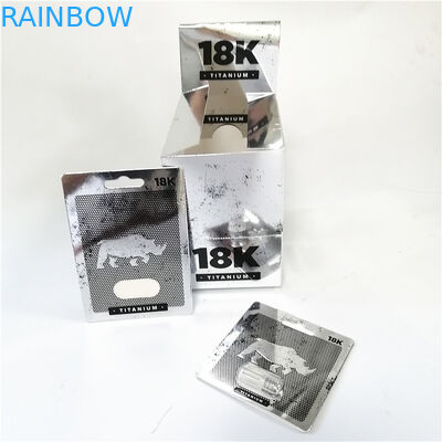 Männliche Verbesserungsblasenpille nach Maß, die rosa Pussycatkartenkasten verpackt