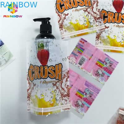 Getränkepsychiaters-Aufkleber Heißsiegel PVC-Offsetdruck-CMYK