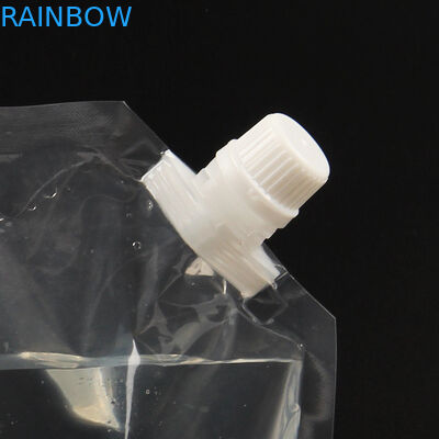 Kundengebundener heißer Verkaufstransparenter Flüssigkeits-Stand der Energie-50ml/250ml herauf Beutel mit Tüllen-Getränk-Beutel mit dem Tüllen-Verpacken