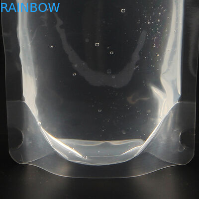 Kundengebundener heißer Verkaufstransparenter Flüssigkeits-Stand der Energie-50ml/250ml herauf Beutel mit Tüllen-Getränk-Beutel mit dem Tüllen-Verpacken