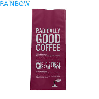 Kundenspezifisches hohes Quanlity-Rosa wasserdichte Digital, die Plastikzipverschluss-Taschen-Beutel-Stand herauf flache Unterseite für Nuss-Kaffee druckt