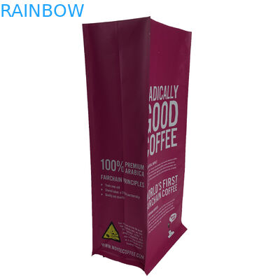 Kundenspezifisches hohes Quanlity-Rosa wasserdichte Digital, die Plastikzipverschluss-Taschen-Beutel-Stand herauf flache Unterseite für Nuss-Kaffee druckt