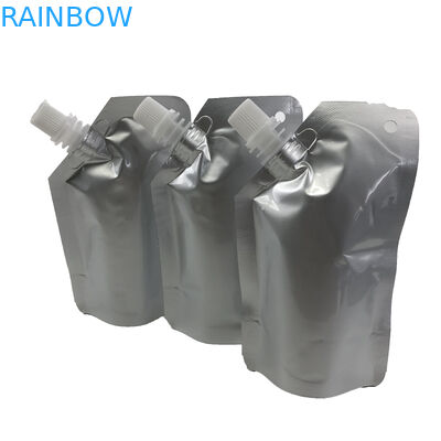 Kundengebundener hohe Qualität Druckbeutel, der herauf Tüllen-Beutel mit Aluminiumfolie-Verpackentasche mit Reißverschluss für Säuglingsnahrung steht