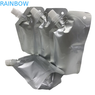 Kundengebundener hohe Qualität Druckbeutel, der herauf Tüllen-Beutel mit Aluminiumfolie-Verpackentasche mit Reißverschluss für Säuglingsnahrung steht