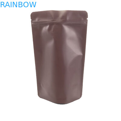 Plastik Aluminiumfolie-Tasche 28g VMPET mit Reißverschluss mit Entgasungsventil