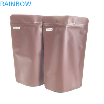 Plastik Aluminiumfolie-Tasche 28g VMPET mit Reißverschluss mit Entgasungsventil