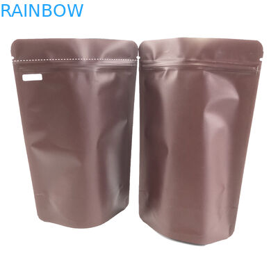 Plastik Aluminiumfolie-Tasche 28g VMPET mit Reißverschluss mit Entgasungsventil