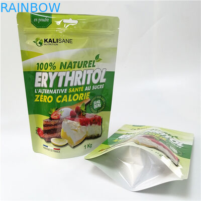 Kundengebundenes Beutelpulver des Stands oben, das Moringa-Teebeutel verpackt