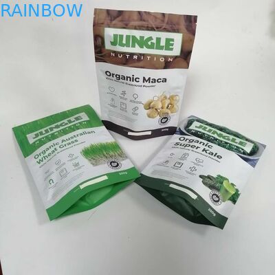 Nahrungsmittelgradkundenspezifischer Plastikeichmeister stehen oben das kundenspezifische Gewürzverpacken des Trockenfutters