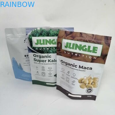 Nahrungsmittelgradkundenspezifischer Plastikeichmeister stehen oben das kundenspezifische Gewürzverpacken des Trockenfutters