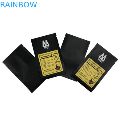 Drei Seiten-Dichtungs-Taschen-flache Beutel-Verpacken- der Lebensmitteltasche für Süßigkeits-Kaffee Bean Plastic Bag Printing