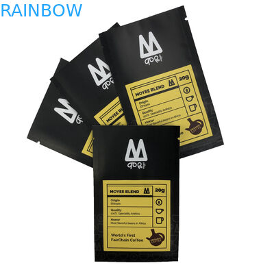 Drei Seiten-Dichtungs-Taschen-flache Beutel-Verpacken- der Lebensmitteltasche für Süßigkeits-Kaffee Bean Plastic Bag Printing