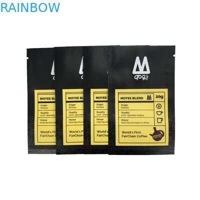 Drei Seiten-Dichtungs-Taschen-flache Beutel-Verpacken- der Lebensmitteltasche für Süßigkeits-Kaffee Bean Plastic Bag Printing