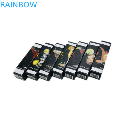 Schwarzer Matte Uv Printing Custom Paper-Kasten für Öl-das Verpacken des Parfüm-/CBD