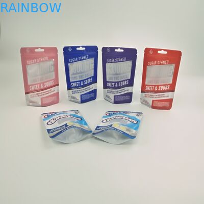 Kundengebundene Beweis-Kissen-Plätzchen Runtz-Dschungel-Jungentaschen 3.5g 7g Kinderstehen herauf Doypack mit doppelten Reißverschlüssen