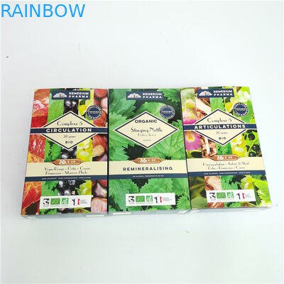 Karton-Geschenkoffsetdruck 500gram faltender Schaukarton