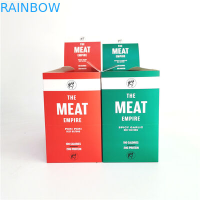 Offsetdruck reißt Papierkasten für Rindfleisch-Biltongue auseinander