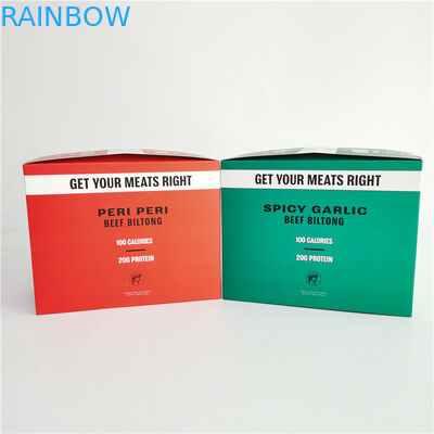 Offsetdruck reißt Papierkasten für Rindfleisch-Biltongue auseinander