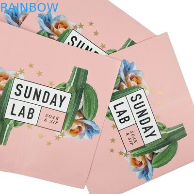 Individuelles Logo Schokoladenbar Energiebar Tabletten Tasche Umschlag Verpackung Kissen Flow Verpackung Rücken versiegelte Tasche