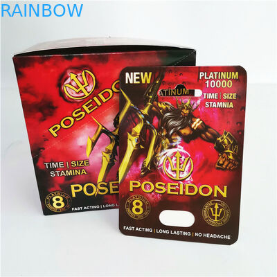 69 männliche Vergrößerer-sexuelle Papierkarte und Verpackenkasten auf Lager mit Kugel