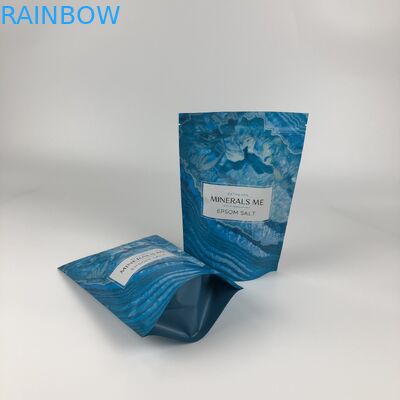 Plastik-GMOPP VMPET stehen herauf Reißverschluss-Tasche mit klarem Fenster