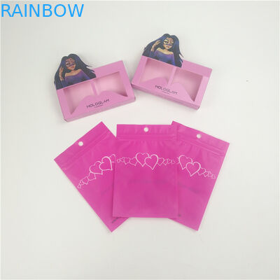 Wimper-Schmuck-Gravüre, die MOPP-Reißverschluss-Make-upbeutel druckt