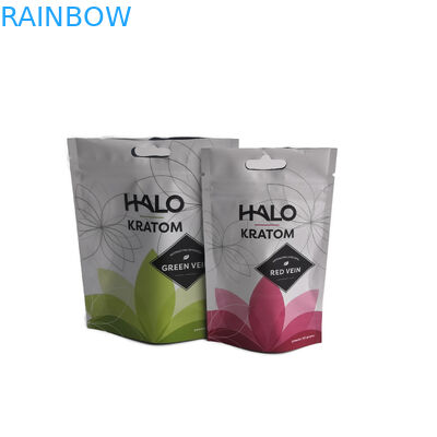 3.5g 7g 28g VMPET Gravnre, das kindersichere Reißverschluss-Taschen druckt