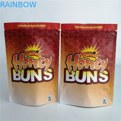 Kundengebundenes Nuss-Unkraut des Plätzchen-3.5g stehen herauf Reißverschluss-Beutel-Plastiksüßigkeits-Tasche 7g 18g 24g