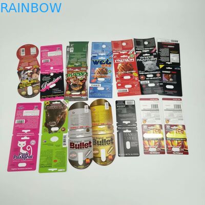 Gravnre, das NASHORN 3D Plastikblasen-Pillen-Karte mit Kugeln druckt