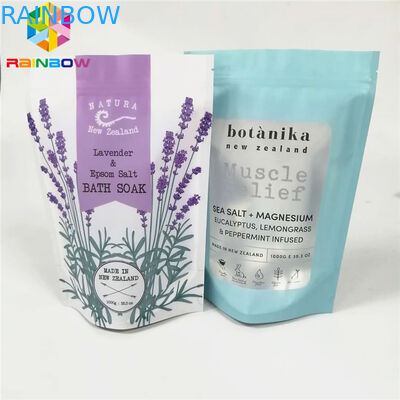 Stehen Sie oben Taschen Matt Laminateds VMPET Plastik mit Reißverschluss