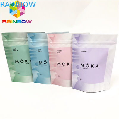 Verpackentaschen Matt Finishing Gravnre Printings 5x7“ mit Reißverschluss