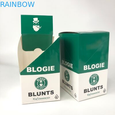 Zigarre wickelt verpackenden Papierschaukarton CMYK-Farbe-Preroll ein