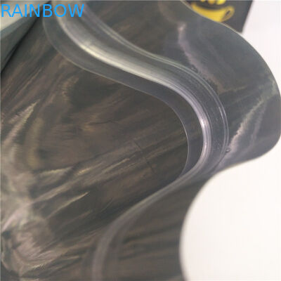 Wiederversiegelbare Farb-Kraftpapier-Papiertüten des Reißverschluss-250G 500G 80gsm PMS