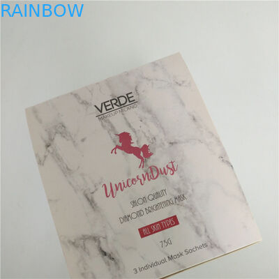 Haar-Masken-Verpackentaschen-Mini Eye Cream Pouch Skincare-Beispielkissen 5ml 30ml mit Papierschaukarton