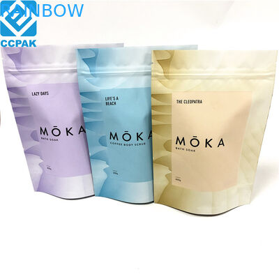 Kundenspezifisches Druck-VMPET Gravnre, das Verpackentaschen mit Reißverschluss druckt